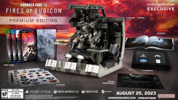 Анонсировано коллекционное издание Armored Core 6 с фигуркой меха за 230 долларов 