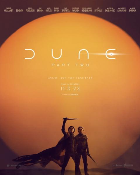 Авторы "Дюны 2" опубликовали постер и сообщили о скором релизе трейлера